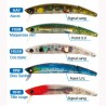 YO ZURI CRYSTAL 3D MINNOW JOINTED : modèle:CYJ13HAY, Taille (cm):13, Colour:HAY, Poids (g):22