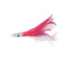 ALBACORE FEATHER : Taille (cm):16.5, Couleur:ROSE/BLANC