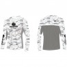 T-SHIRT MANCHES LONGUES UPF50+ SPREKS - FISH CAMO - OUTWATER : Taille:L