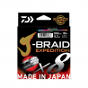 TRESSE DAIWA J-BRAID EXPEDITION X8 MULTICOLOR 500M : Résistance (kg):30, Diamètre (mm):32/100, Puissance (PE):PE 5, Longueur (m):500