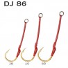 DJ 86 : modèle:DECOY DJ 86 LONG FLAIL, Qté par sachet:3, Size:3/0